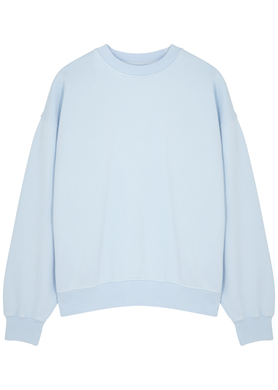 Colorful Standard Cotton Sweatshirt In Light Blue