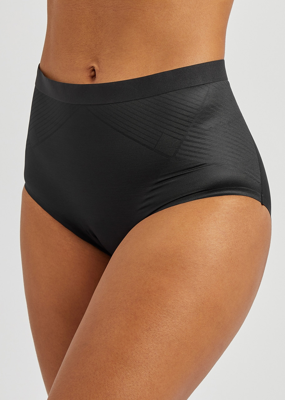 Spanx Shape Invisible Supima Cotton Brief In Black