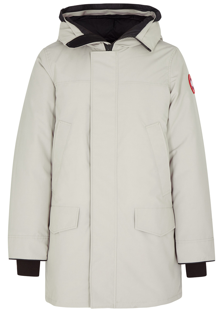 Canada Goose Langford Grey Arctic-tech Parka, Beige, Parka, Coat - M