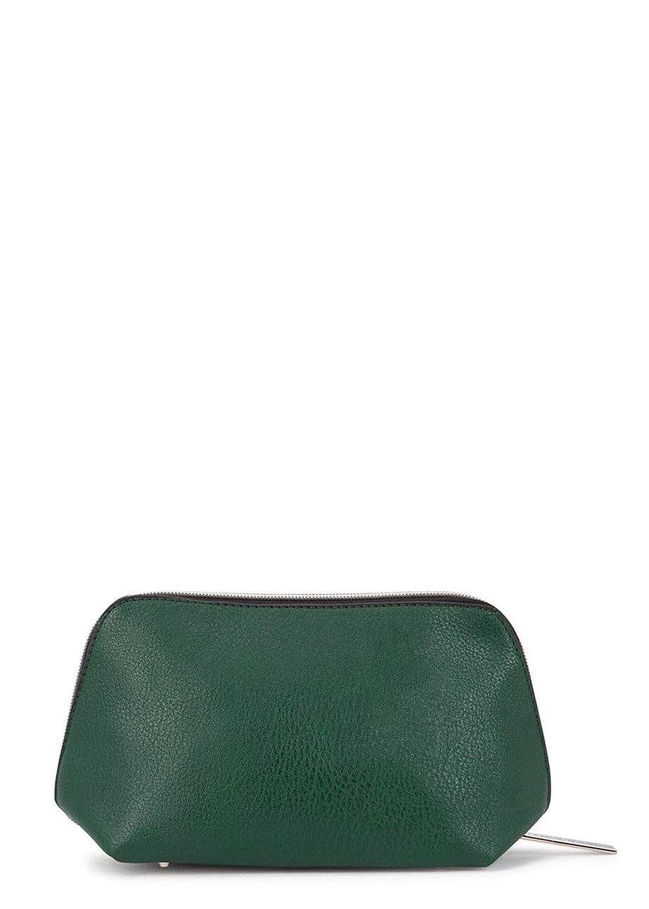 Harvey Nichols Small Cosmetics Case In Forest Green