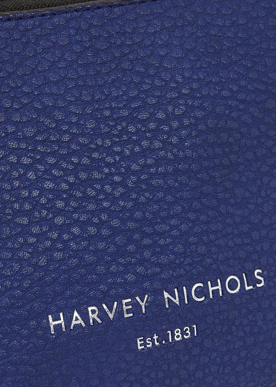  Harvey Nichols Small Cosmetics Case - Navy Blue 