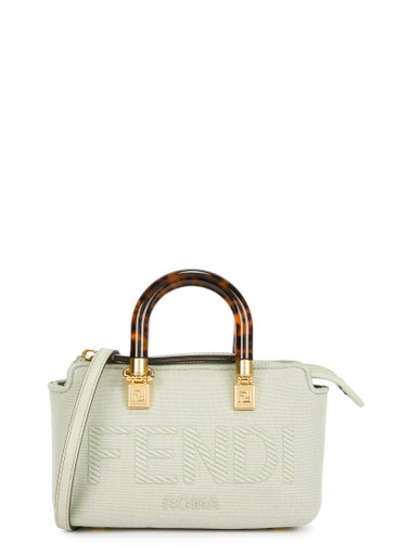 FENDI By The Way mini canvas cross-body bag Harvey Nichols