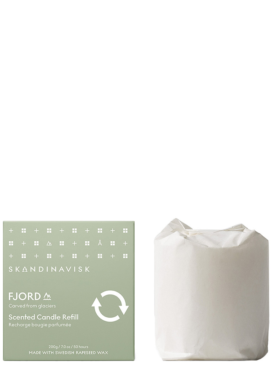 SKANDINAVISK SKANDINAVISK FJORD SCENTED CANDLE REFILL 200G