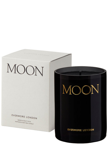 Evermore London Moon Candle 300g, Home Fragrance, Rose Petals