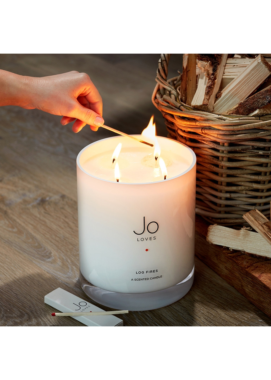  Jo Loves Log Fires Luxury Candle 2200g 