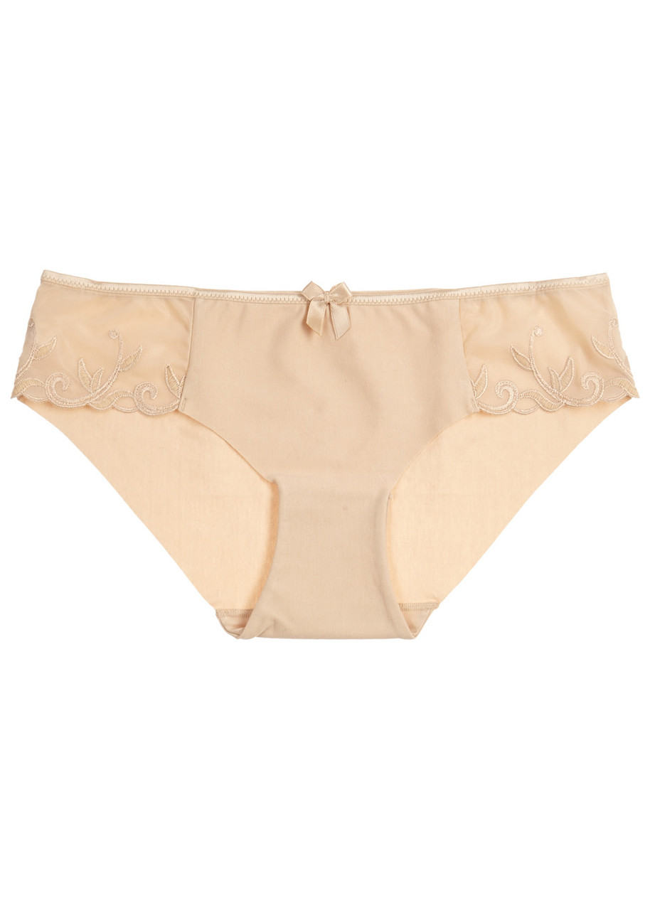 Simone PÉRÈLE Andora Cotton Blend Briefs - Nude - 4