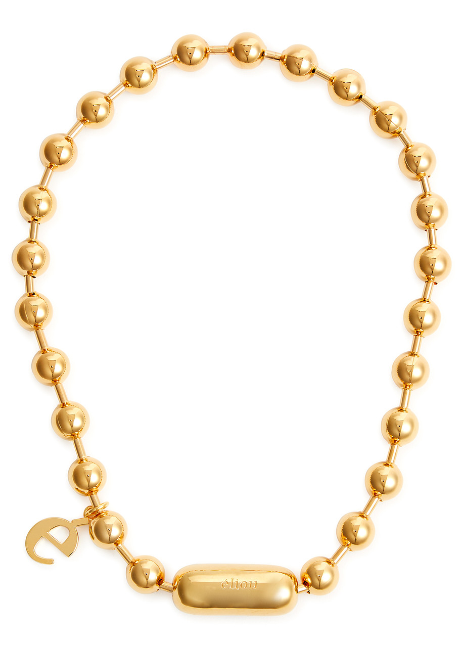 Eliou Nils 14kt Gold-plated Necklace