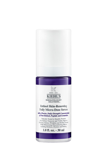 Kiehl's Since 1851 Retinol Skin-renewing Micro-dose Serum 30ml, Lotion, Daily Use In White