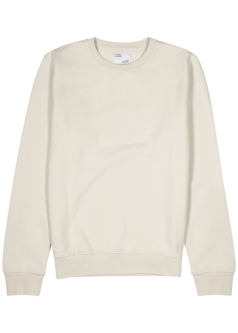 Colorful Standard Cotton Sweatshirt In White