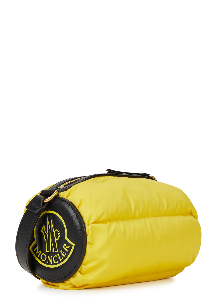  Moncler Keoni Quilted Shell Cross-body Bag - Yellow - One Size 