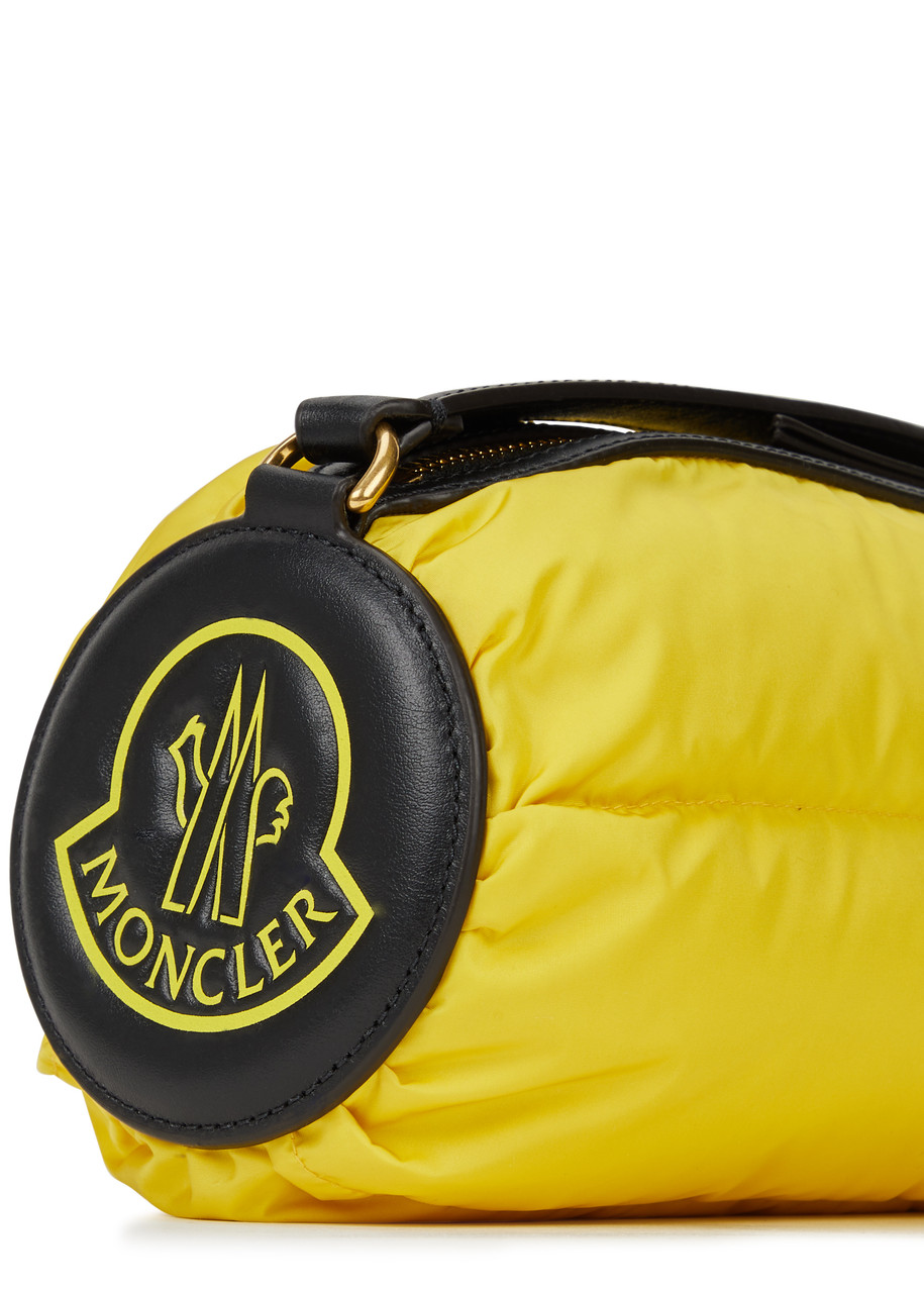  Moncler Keoni Quilted Shell Cross-body Bag - Yellow - One Size 