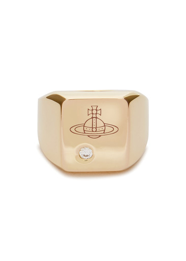 ★人気★【Vivienne Westwood】CARLO RING Vivienne Westwood Gold Carlo Ring Vivienne Westwood