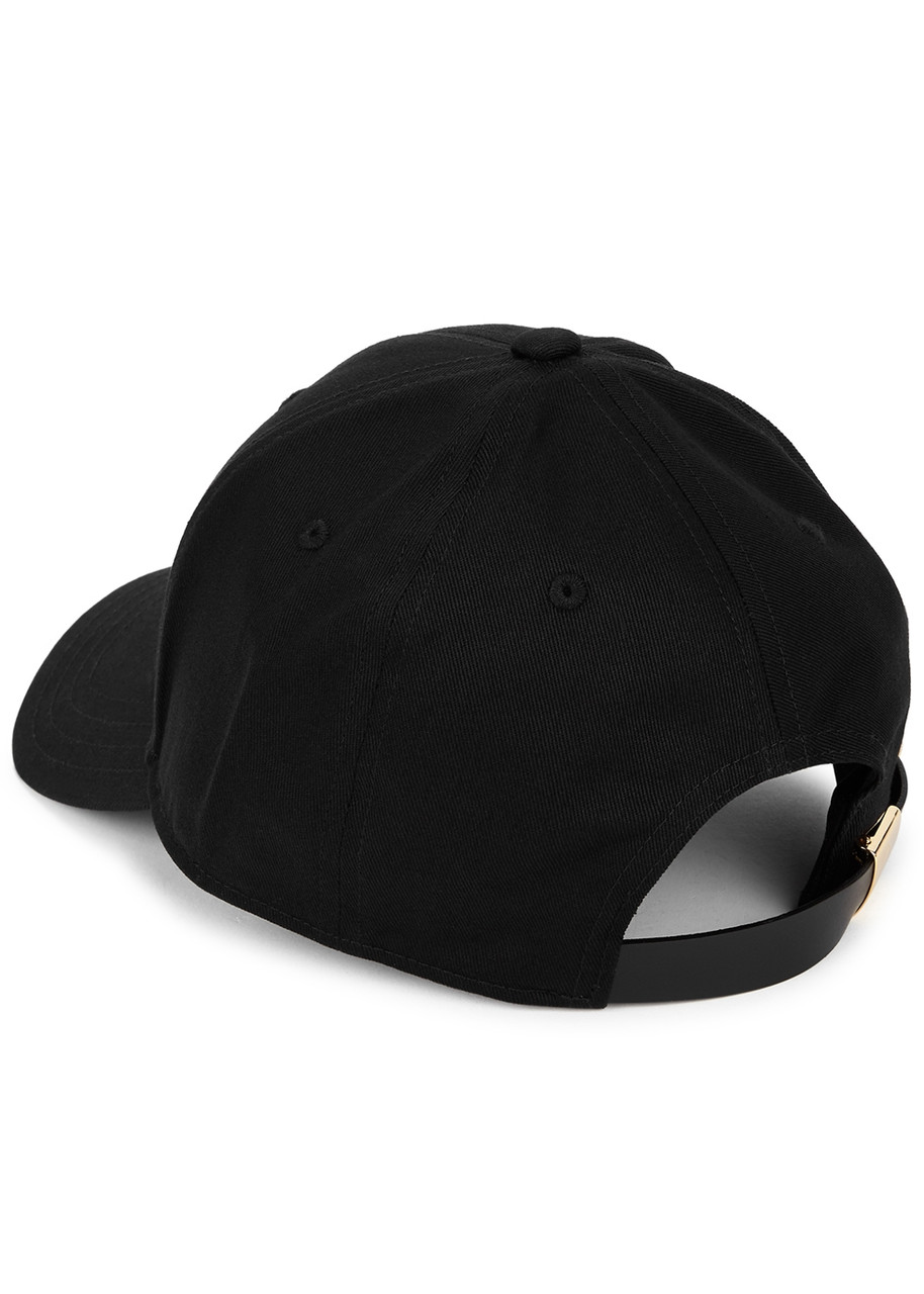  Moose Knuckles Logo Cotton-twill Cap - Black 