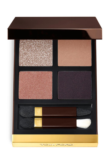 Shop Tom Ford Eye Color Quad, Disco Dust, Eyeshadow, Bold Smoky Eye, Sheer Sparkle Satin Shimmer And Matt