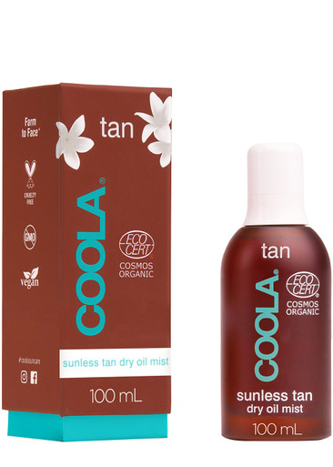 Coola Sunless Tan Dry Oil Mist 100ml, Tanning, Vegan In White