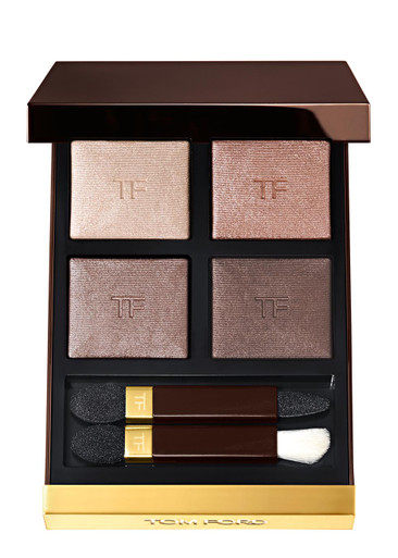 Tom Ford Eye Color Quad, Nude Dip, Eyeshadow, Bold Smoky Eye, Sheer Sparkle Satin Shimmer And Matte, In Nude Dip