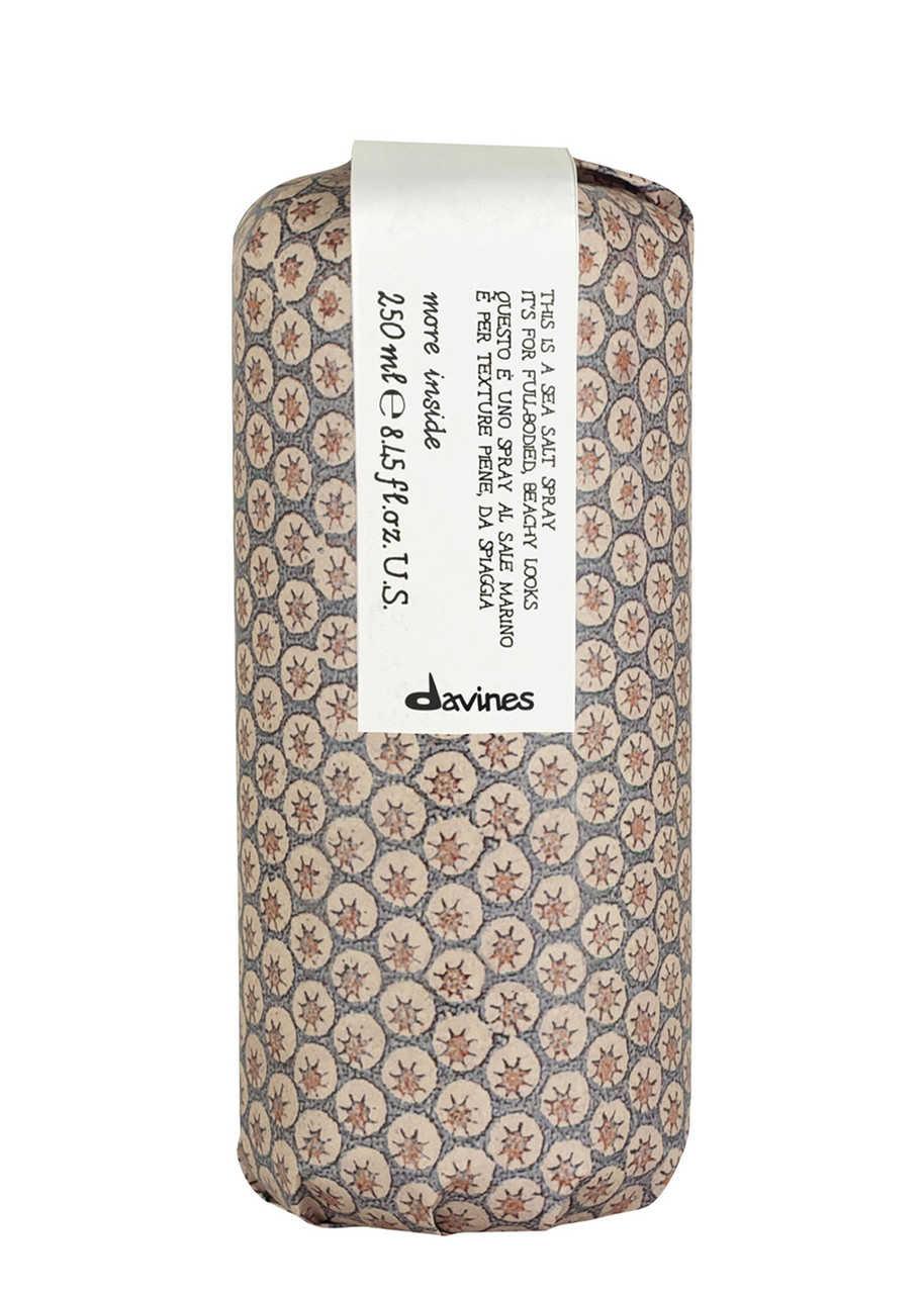  Davines - This Is A Sea Salt Spray - 250ml - Powerful Beach Hair Spray - Instant Volume And Definition - Adds Grit Without Product Build Up 