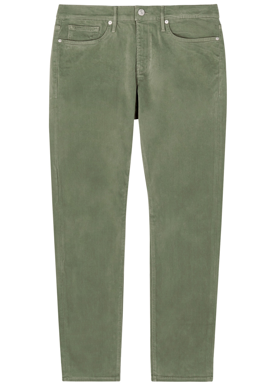 Frame L'homme Slim-leg Jeans - Khaki - W33