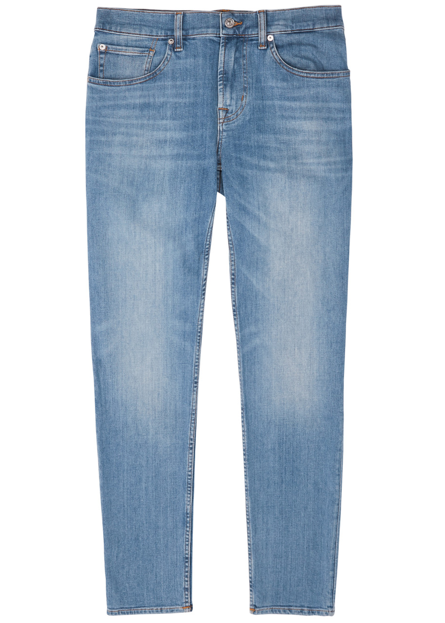 7 FOR ALL MANKIND SLIMMY TAPERED EARTHKIND JEANS