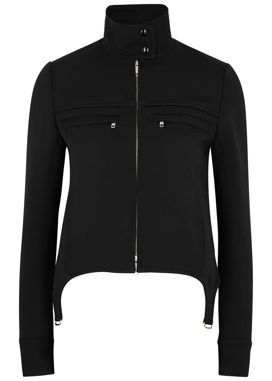 Courrèges Garter Twill Jacket - Black - 12