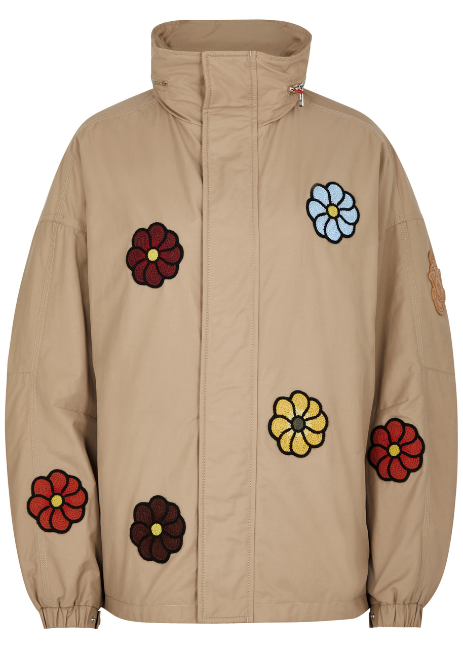 Moncler Genius 1 Moncler JW Anderson Delamont Cotton-blend Jacket - Beige - 1, Men's Designer Jacket, Male - 1