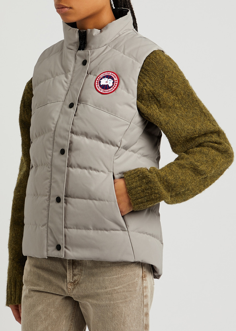  Canada Goose Freestyle Quilted Arctic-tech Shell Gilet, Beige, Gilet - S 