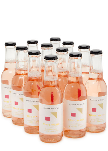 Harvey Nichols Elderflower & Pomegranate Tonic Water Case 12 x 200ml - 12x200ml