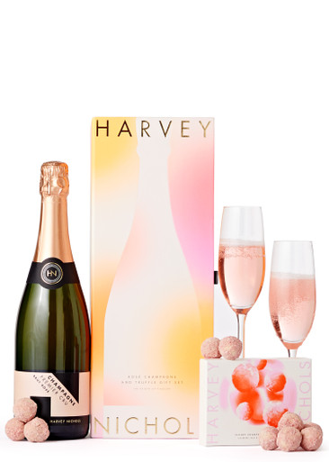 Harvey Nichols Rose Champagne and Raspberry Truffles