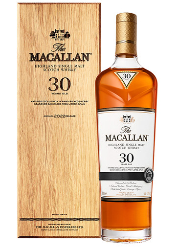 The Macallan 30 Year Old Sherry Oak Scotch Whisky, Whisky, 2022 Release