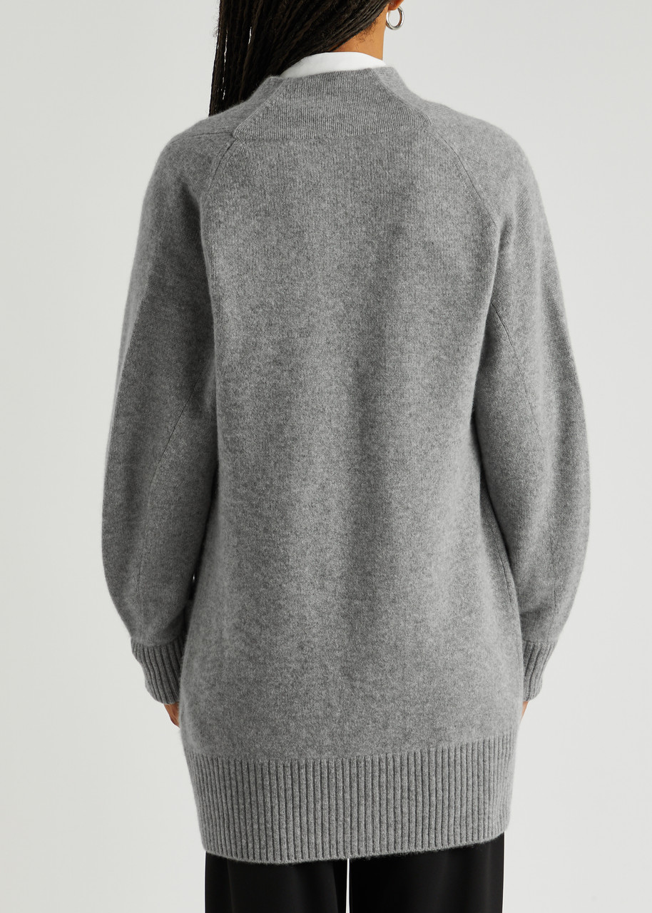  Vince Cashmere Cardigan - Grey - S 