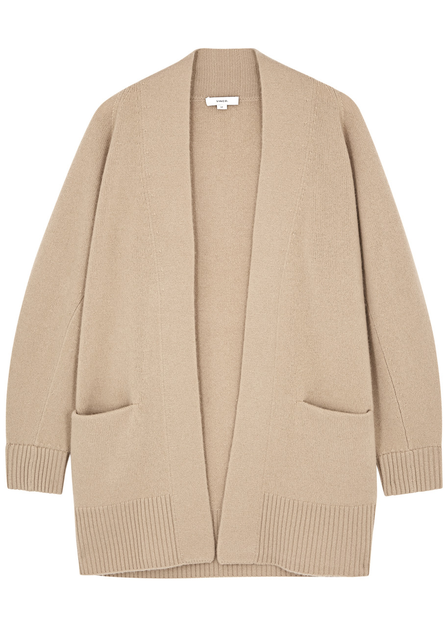 Vince Cashmere Cardigan - Camel - XL