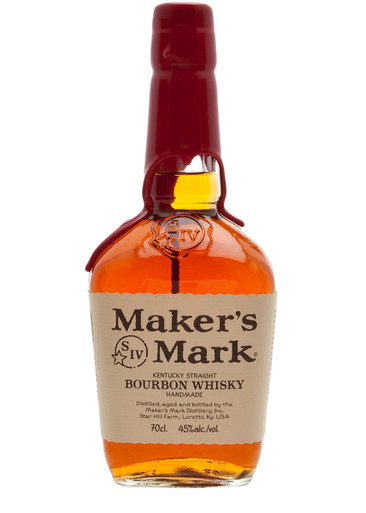 Maker's Mark Bourbon Whiskey, American Whiskey, Iron-free Limestone, Flavours of Toffee and Vanilla