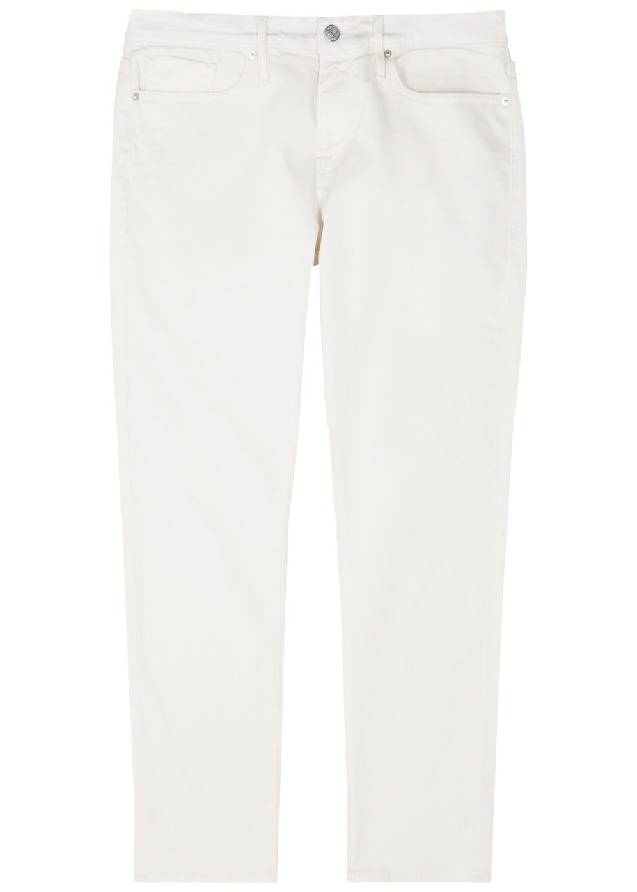 Frame L'homme Slim-leg Jeans - White - W30
