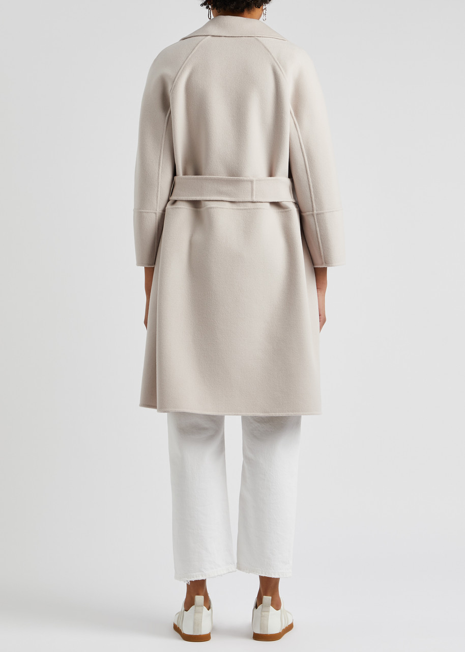  S Max Mara Arona Wool Jacket - Light Grey - 6 