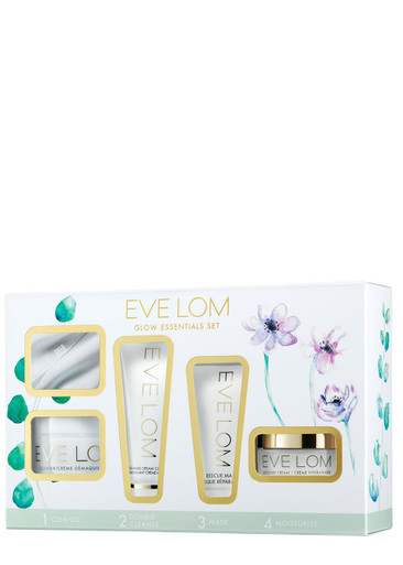 Eve Lom The Glow Essentials Discovery Set In White