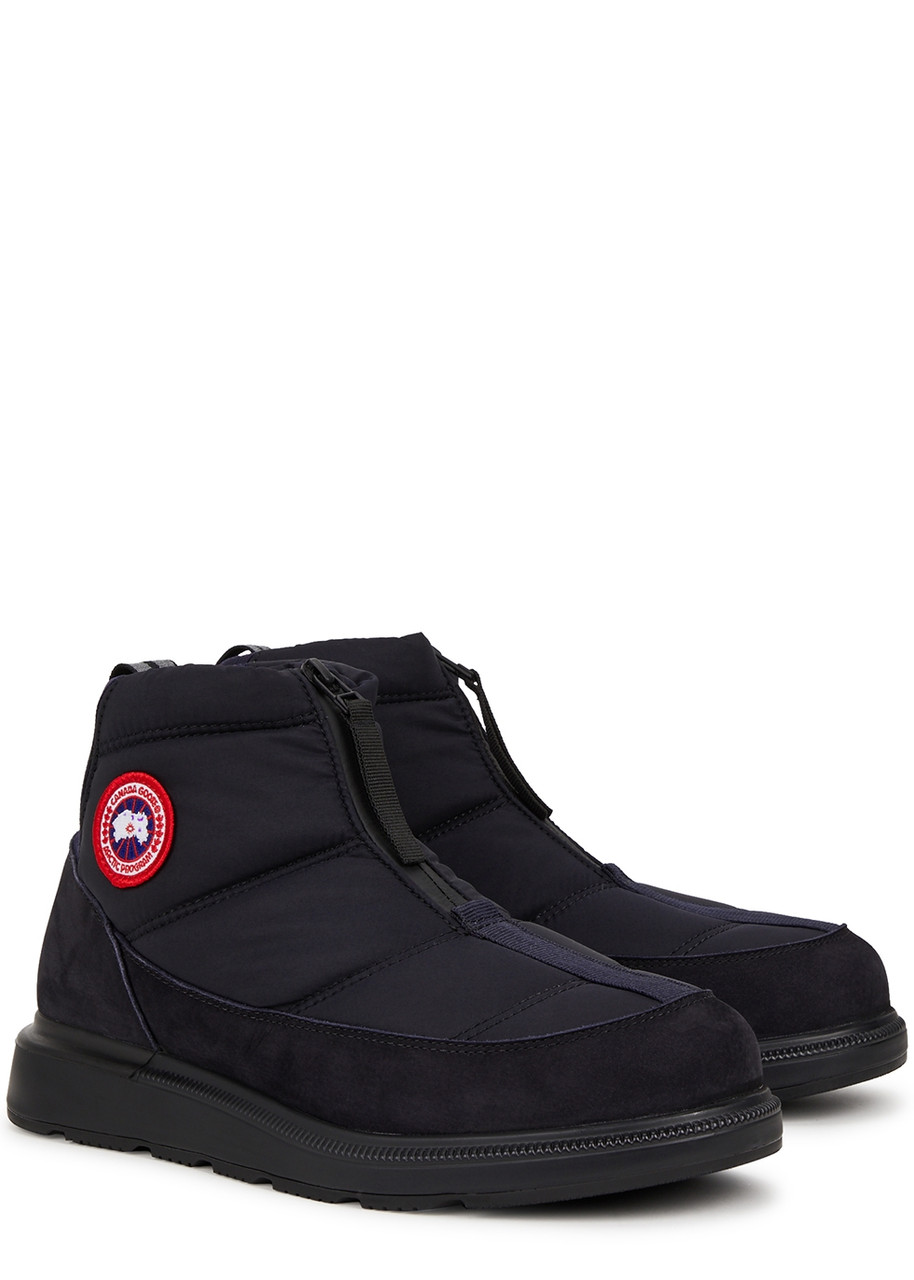 Canada Goose Crofton Puffer Nylon Ankle Boots - Navy - 7