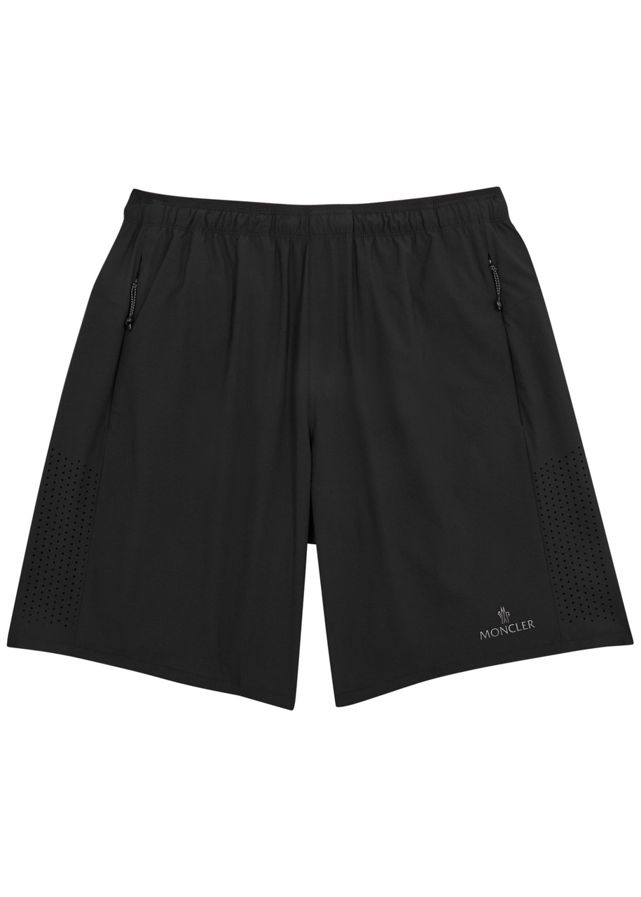Moncler Stretch-nylon Shorts - Black - XL