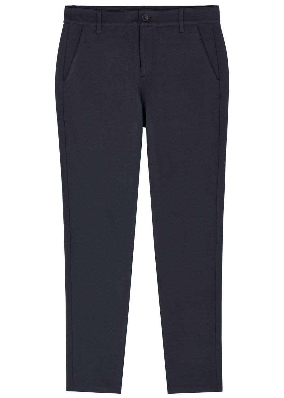 Paige Stafford Slim-leg Jersey Trousers In Pink