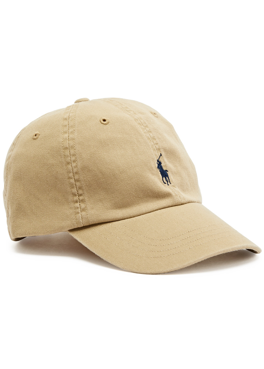 Polo Ralph Lauren Logo-embroidered Cotton cap - Tan