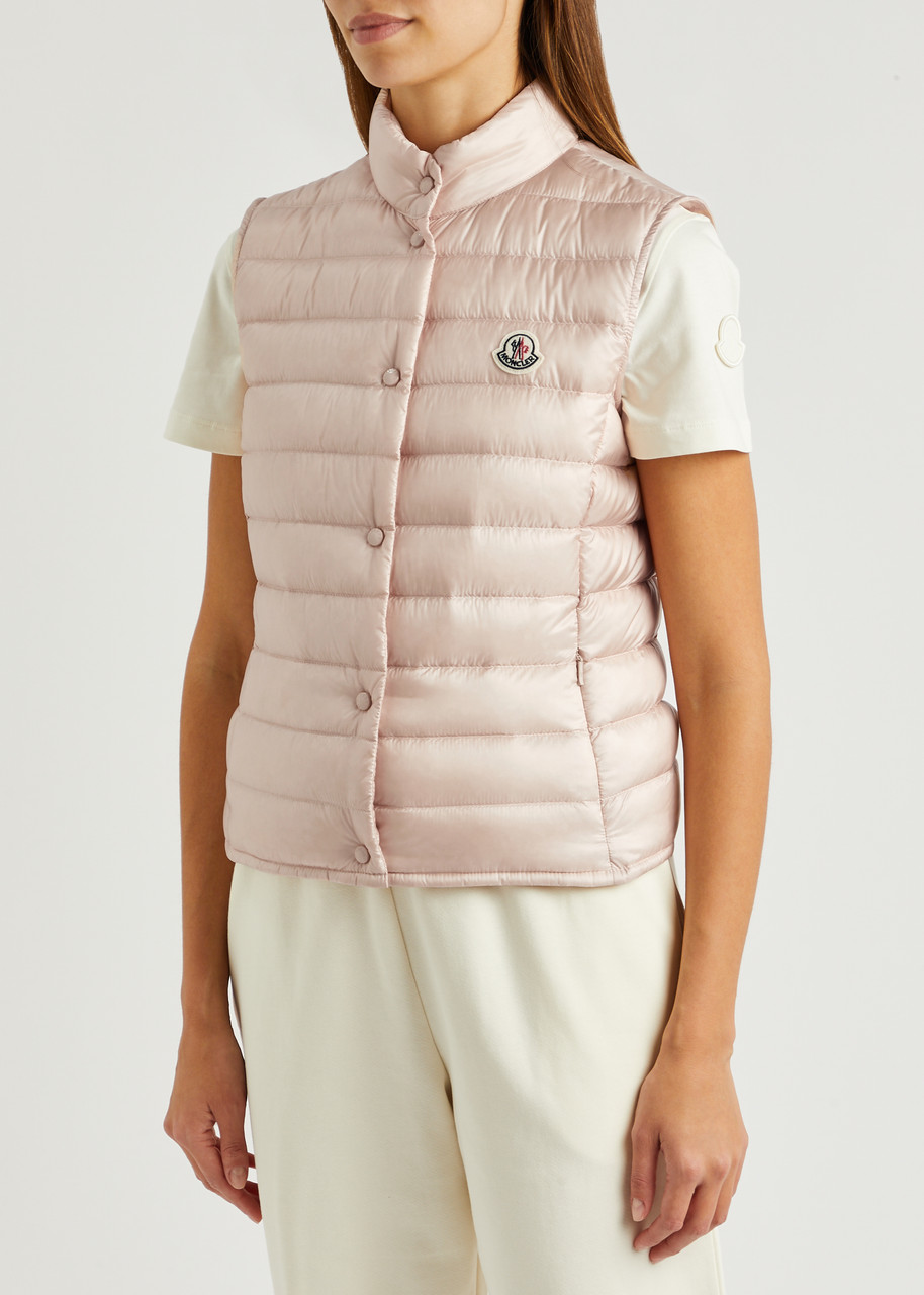  Moncler Liane Quilted Shell Gilet - Light Pink - 4 