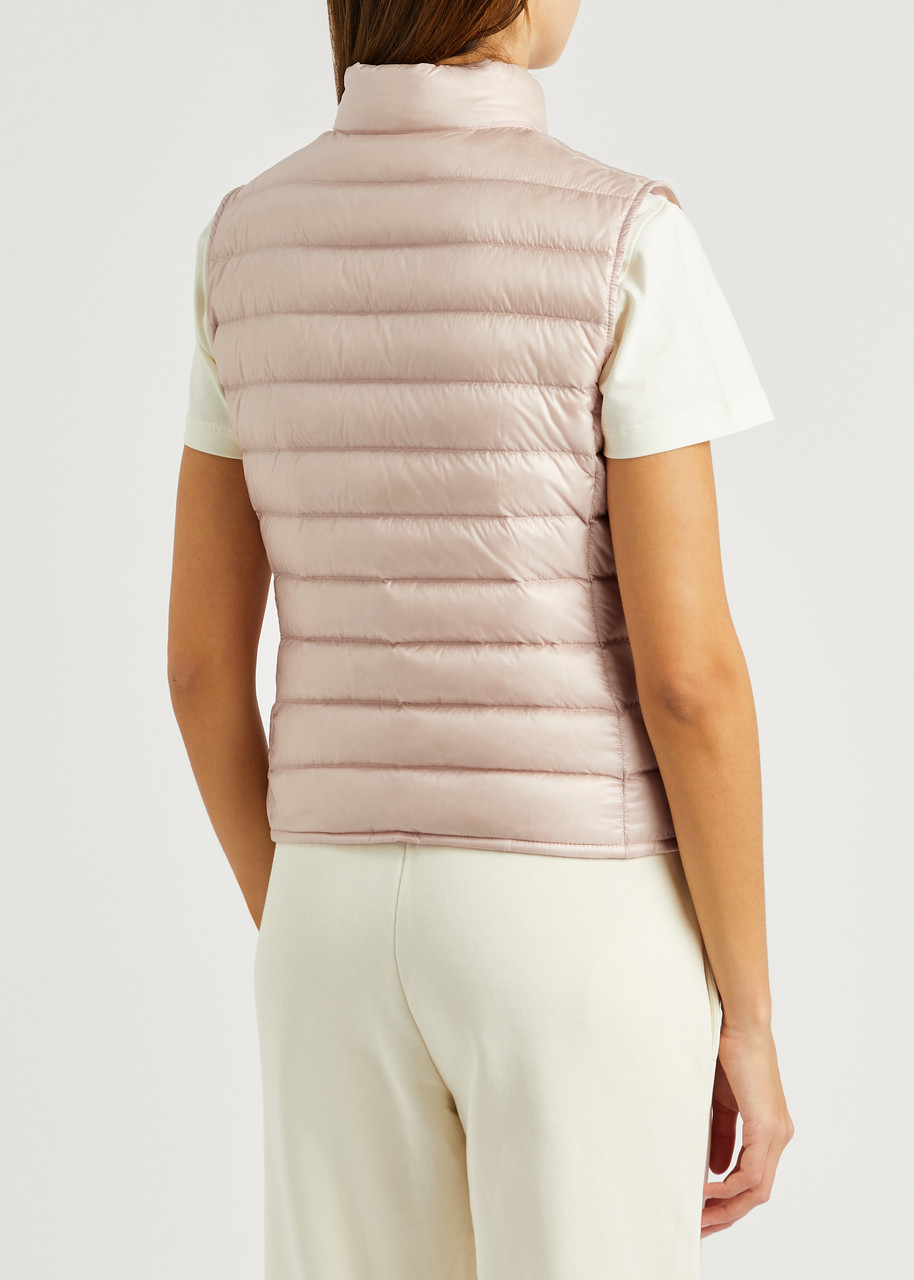  Moncler Liane Quilted Shell Gilet - Light Pink - 4 