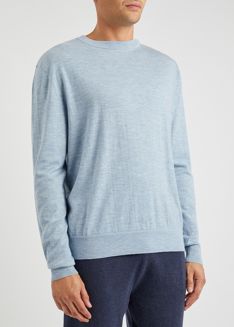 EXTREME CASHMERE EXTREME CASHMERE N°233 CLASS CASHMERE-BLEND JUMPER