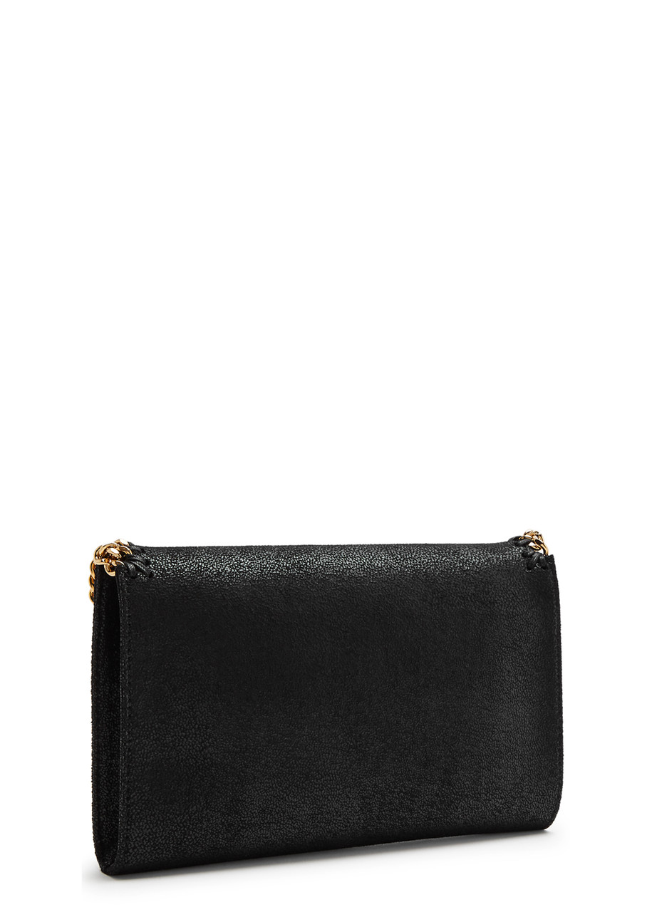 STELLA MCCARTNEY STELLA MCCARTNEY FALABELLA MINI FAUX SUEDE CROSS-BODY BAG