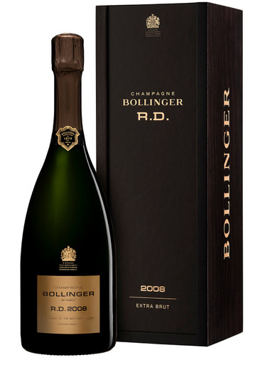 Bollinger R. D. Vintage Champagne 2008 Sparkling Wine, Fur Wine Sparkling Wine