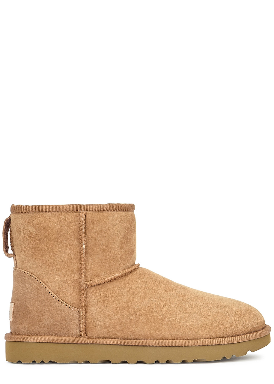 Ugg Classic Mini II Suede Boots - Tan - 4