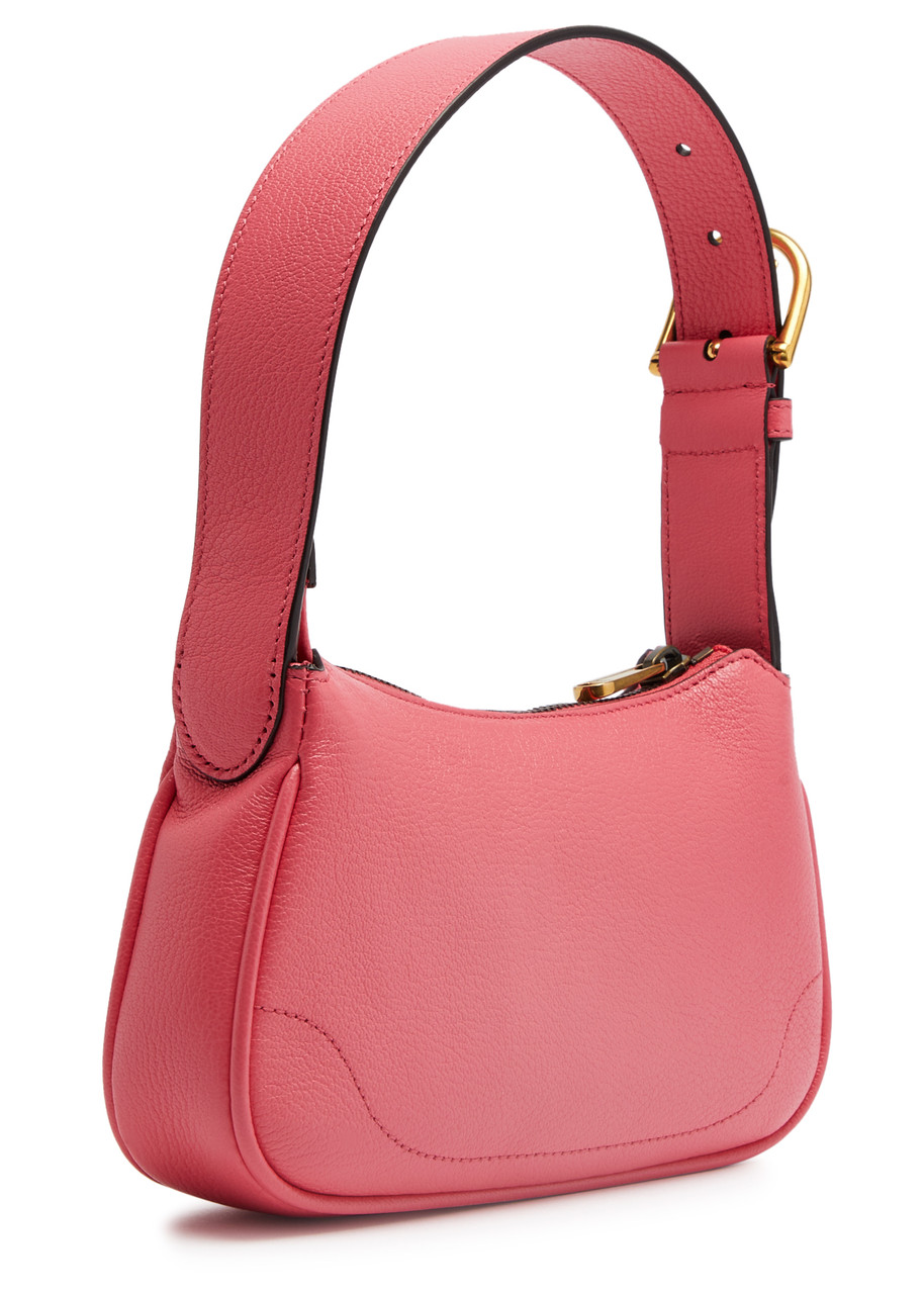 GUCCI GUCCI APHRODITE SMALL LEATHER SHOULDER BAG, LEATHER BAG, PINK