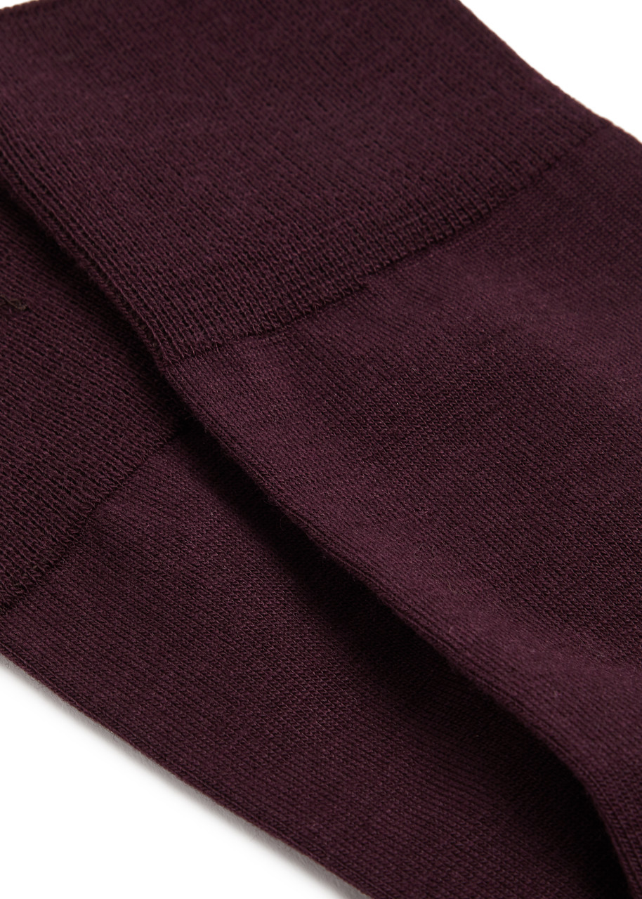  Falke Airport Wool-blend Socks - Burgundy - 41-42 