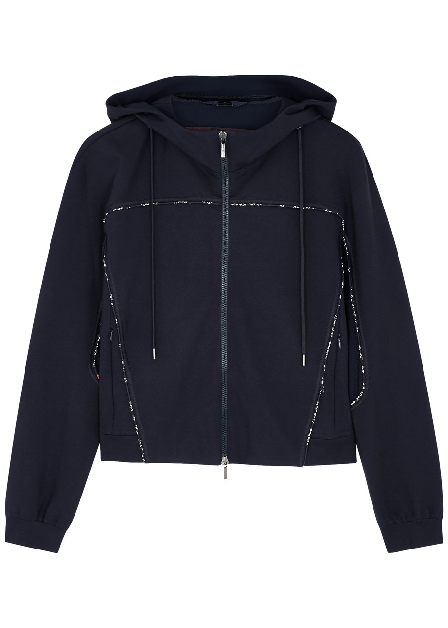 High Alert Hooded Jersey Jacket - Navy - L