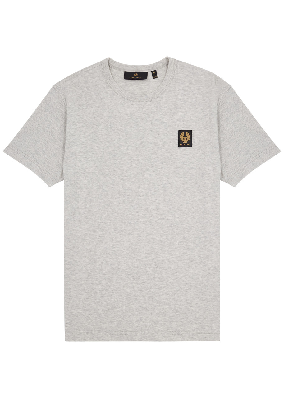 Belstaff Logo Cotton T-shirt - Grey - XL