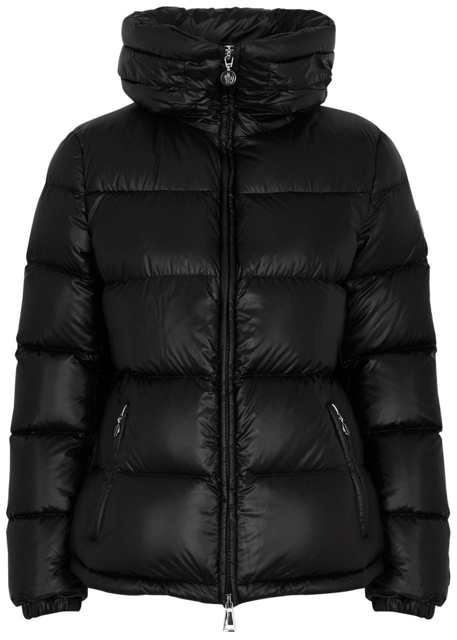 Moncler Douro Quilted Shell Jacket - Black - 0 (UK 8 / S)